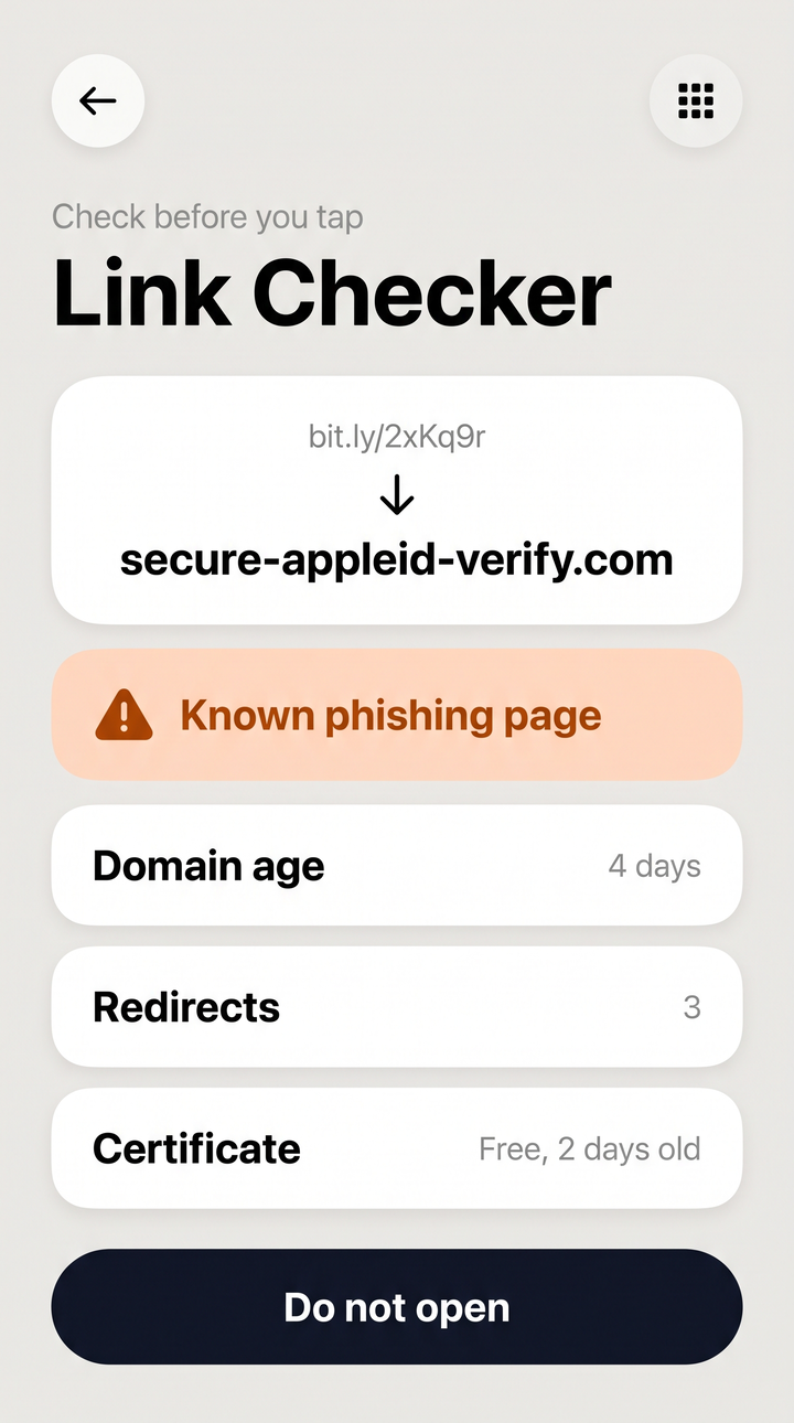 AVO Link Checker