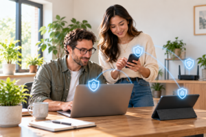 Protecting Hybrid and Multi-Device Work Environments with AVO Security